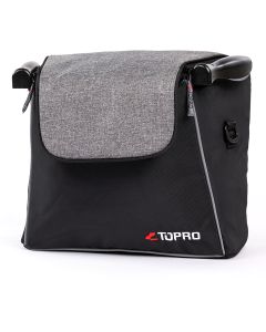 Handlebag Troja, Denim Grey